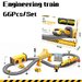 CIRCUIT TREN ELECTRIC ENGINEERING CU ACCESORII, 66 PIESE